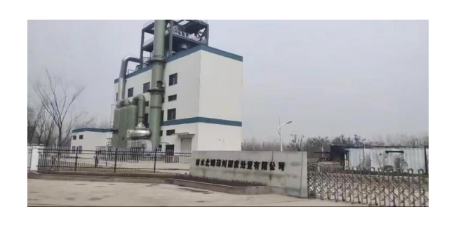 邳州市污泥处置厂内达泽环保污水处理设备投入使用