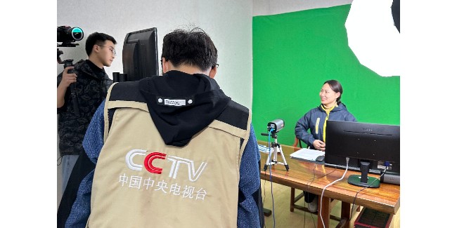 热烈欢迎央视CCTV栏目组进驻我司采访报道！